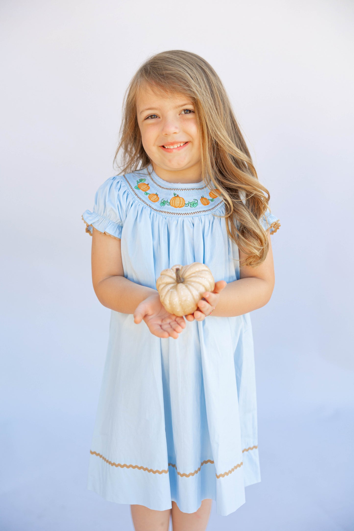 Blue Pumpkin Smocked Dress