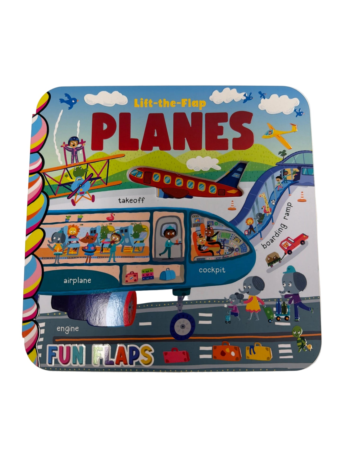 Planes Lift-the-Flap Book