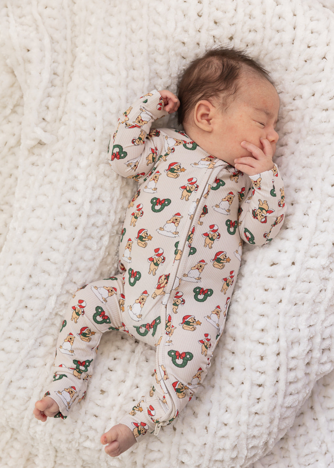 Pooh Christmas | Bamboo Zipper Pajamas