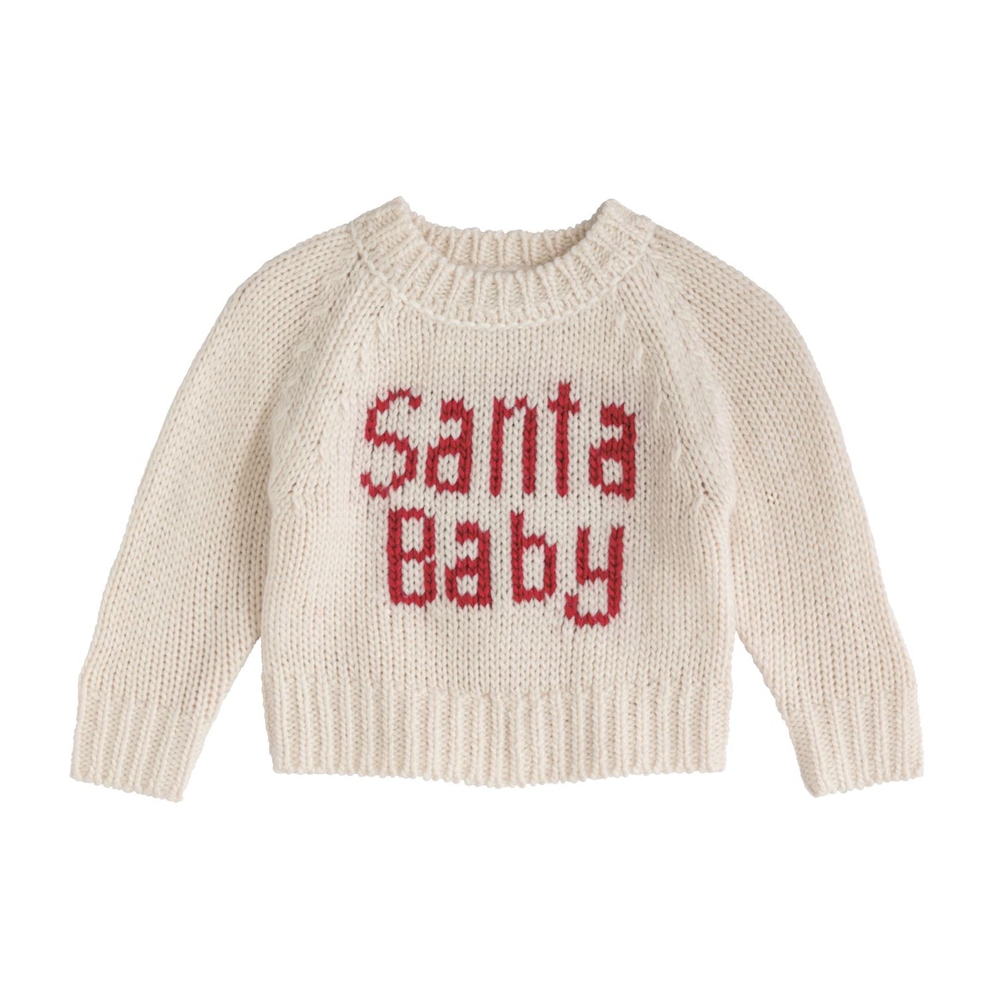 Ivory Santa Baby Crewneck