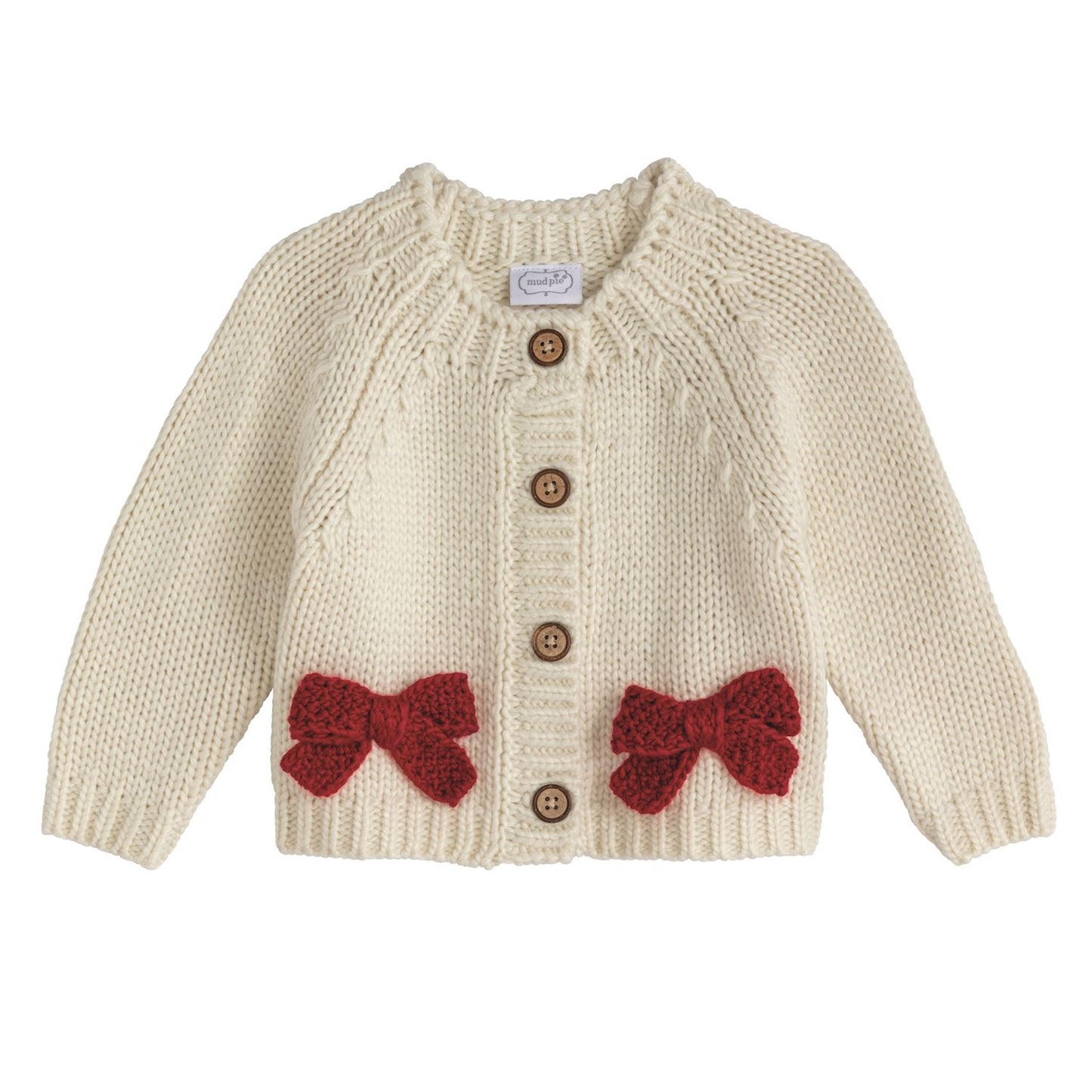 Crochet Bow Cardigan