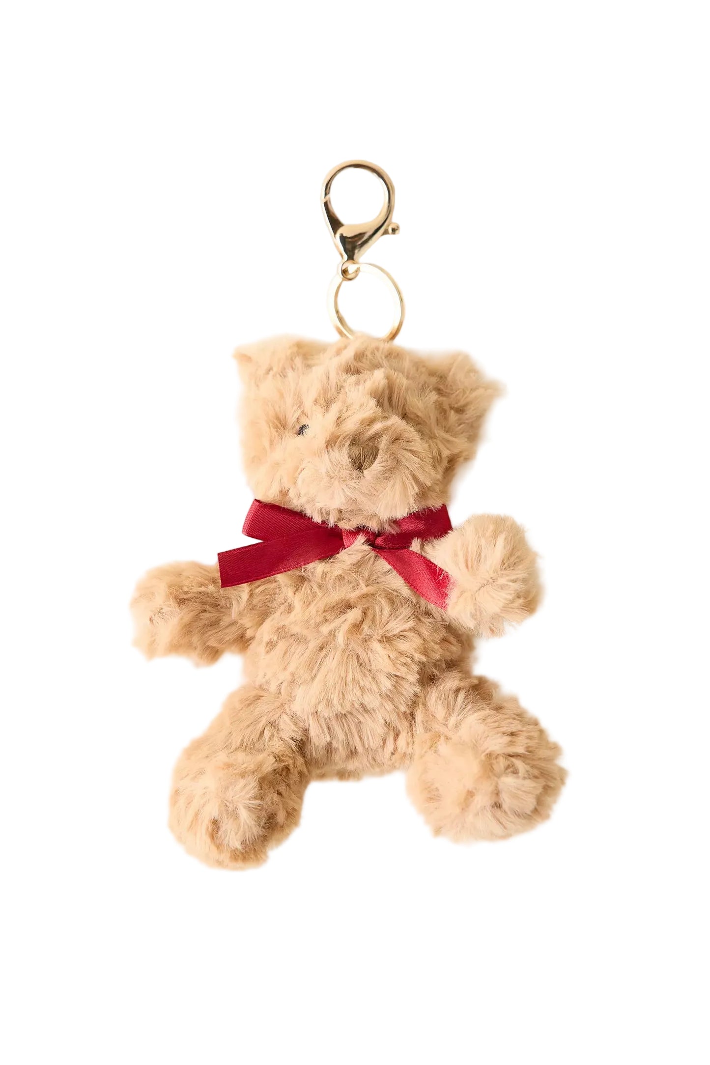 Huggie Bear Plush Bag Charm