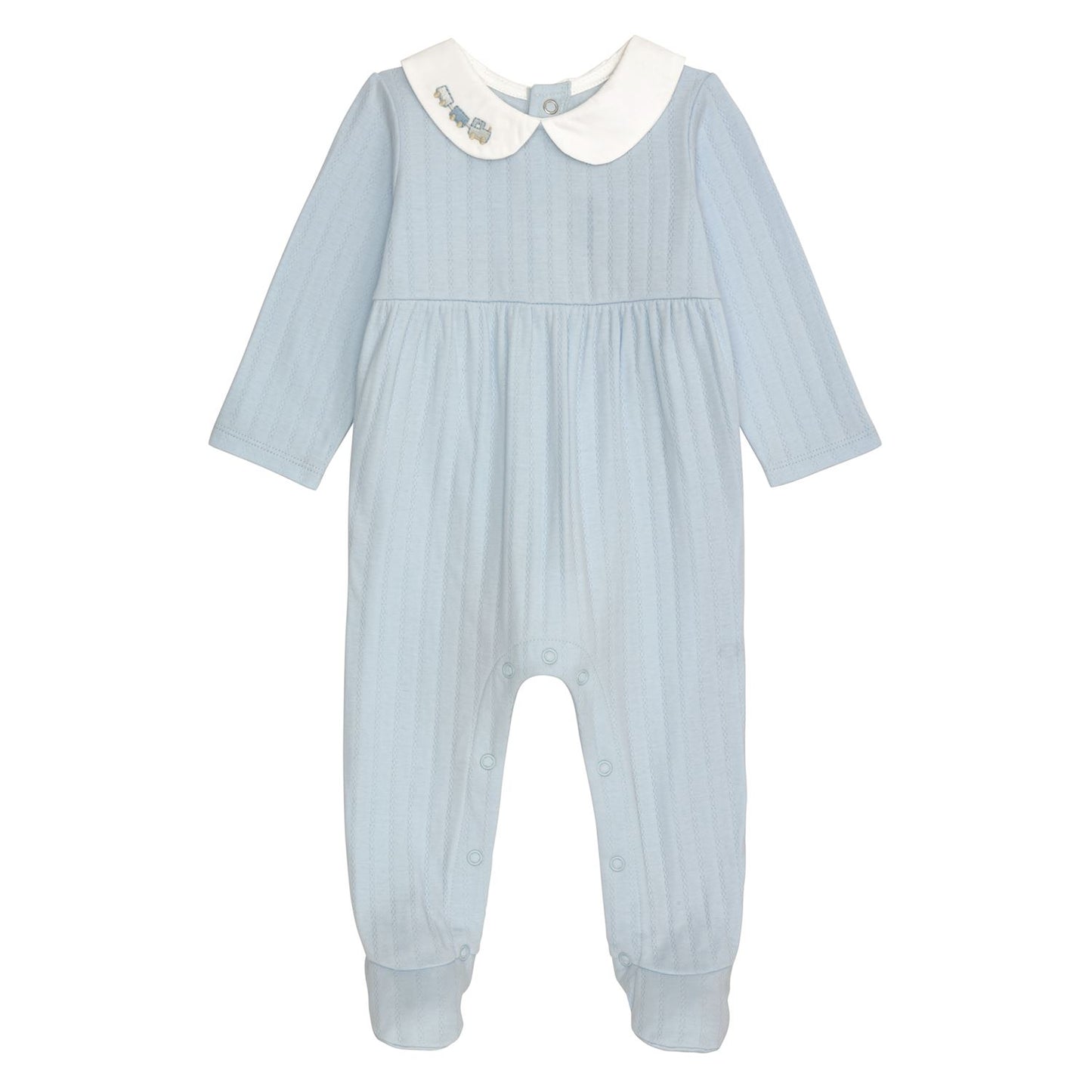 Blue Layette Train Sleeper