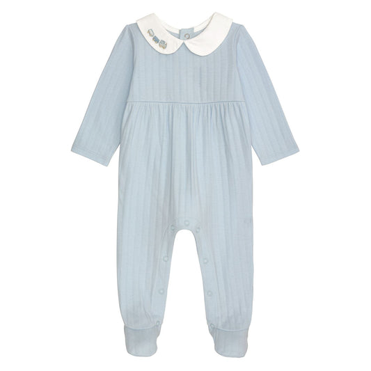 Blue Layette Train Sleeper