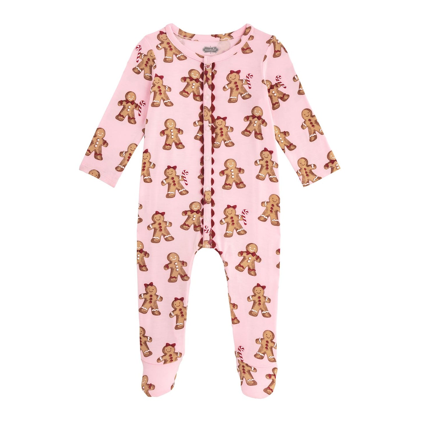 Gingerbread Print Sleeper