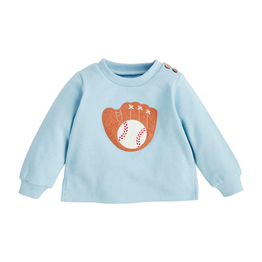 Baseball Applique Sweatshirt