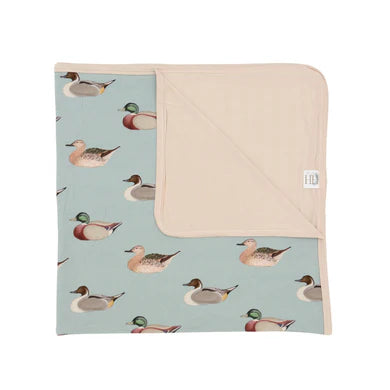 Vintage Duck Stroller Blanket