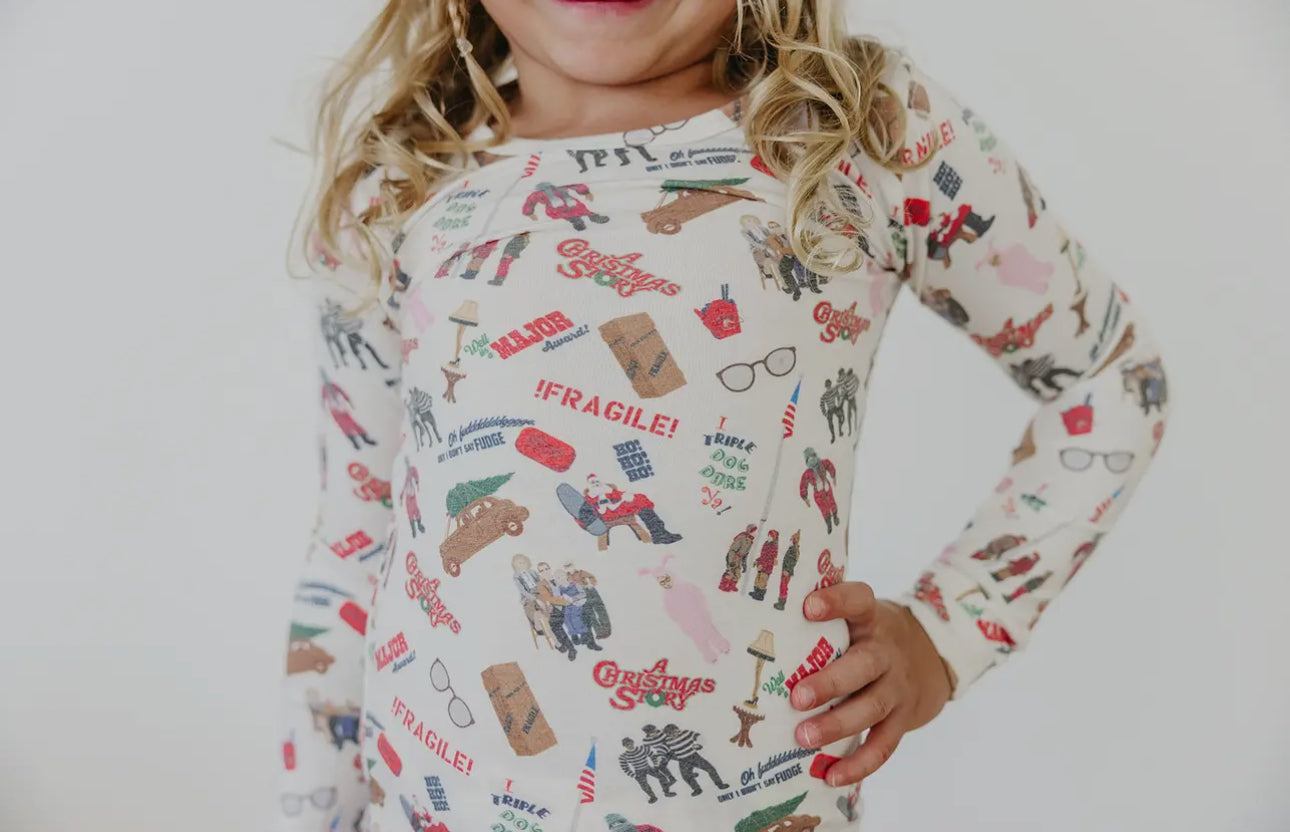 2pc Long Sleeve Pajama Set - A Christmas Story