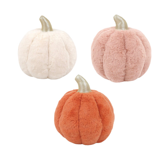 Plush Pumpkin Decor