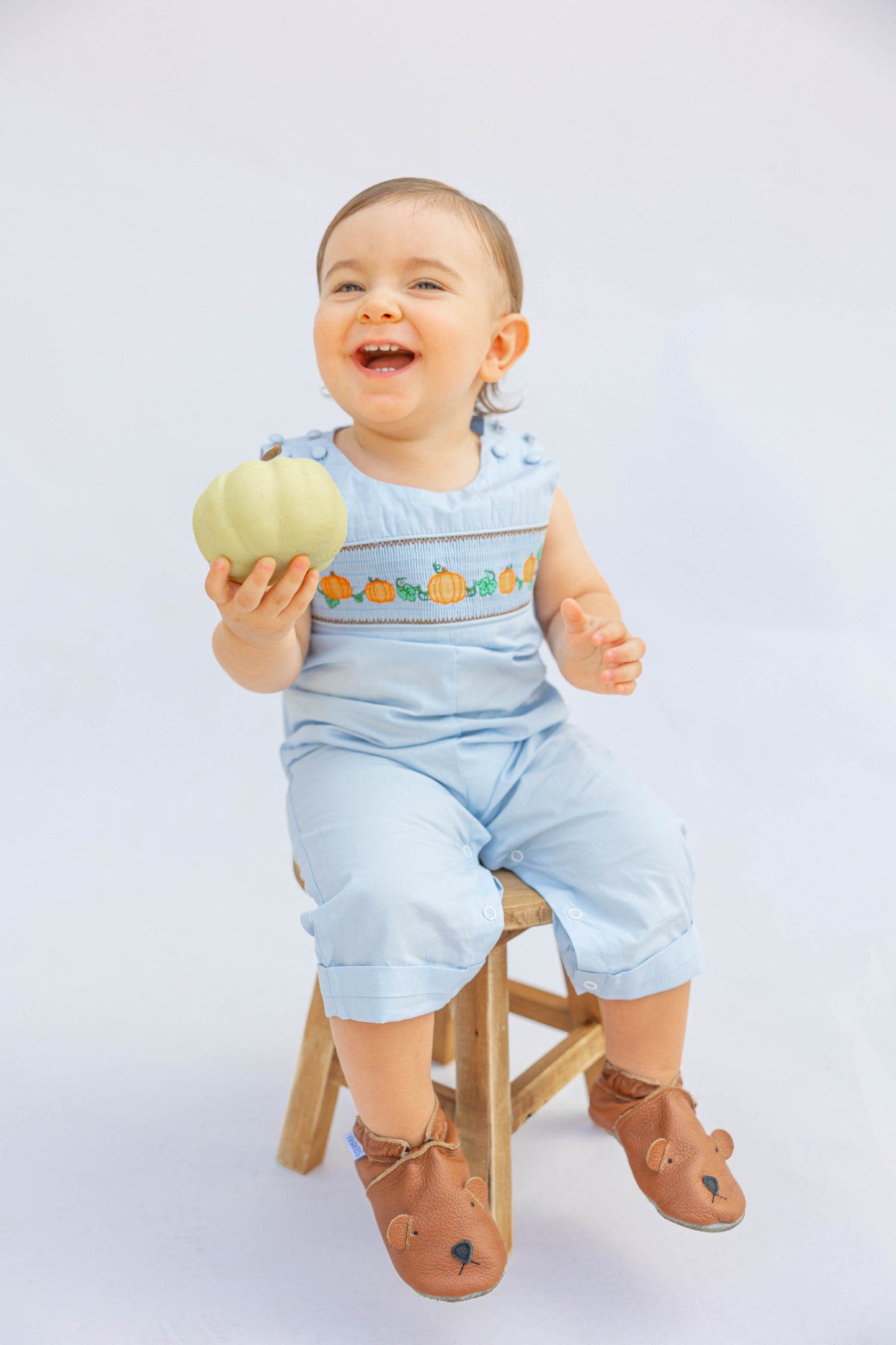 Blue Pumpkin Overalls