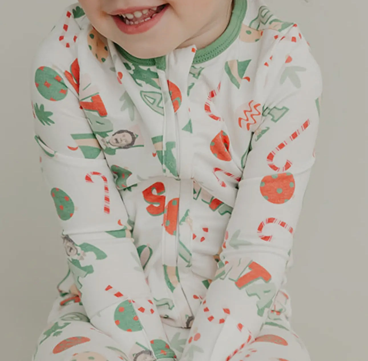 Zip-Up Footie Pajama - Elf