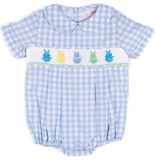 Smocked Peeps Boy Bubble