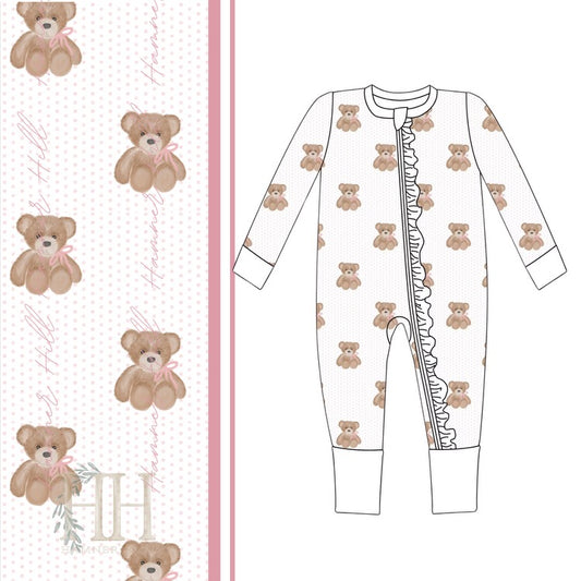 EE x HH Beary Adorable Zipper Romper