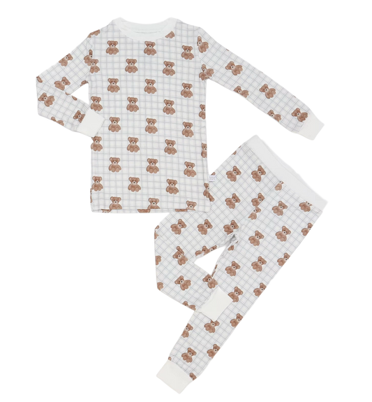 Blue Beary Cute Loungewear Set