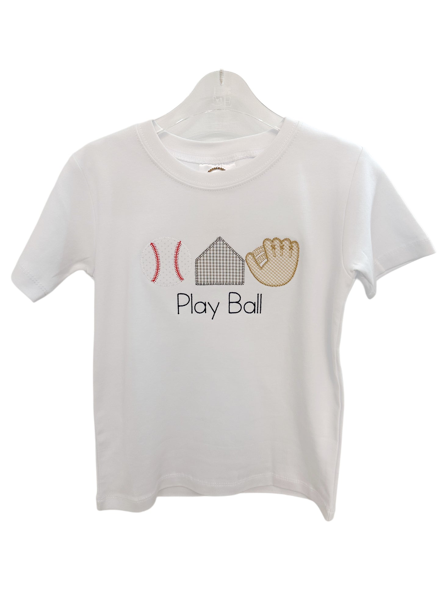 Baseball Trio “Play Ball” Short Sleeve Tee