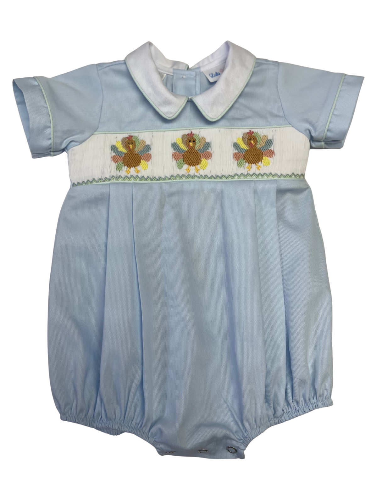 Turkey Smocked Collar Bubble
