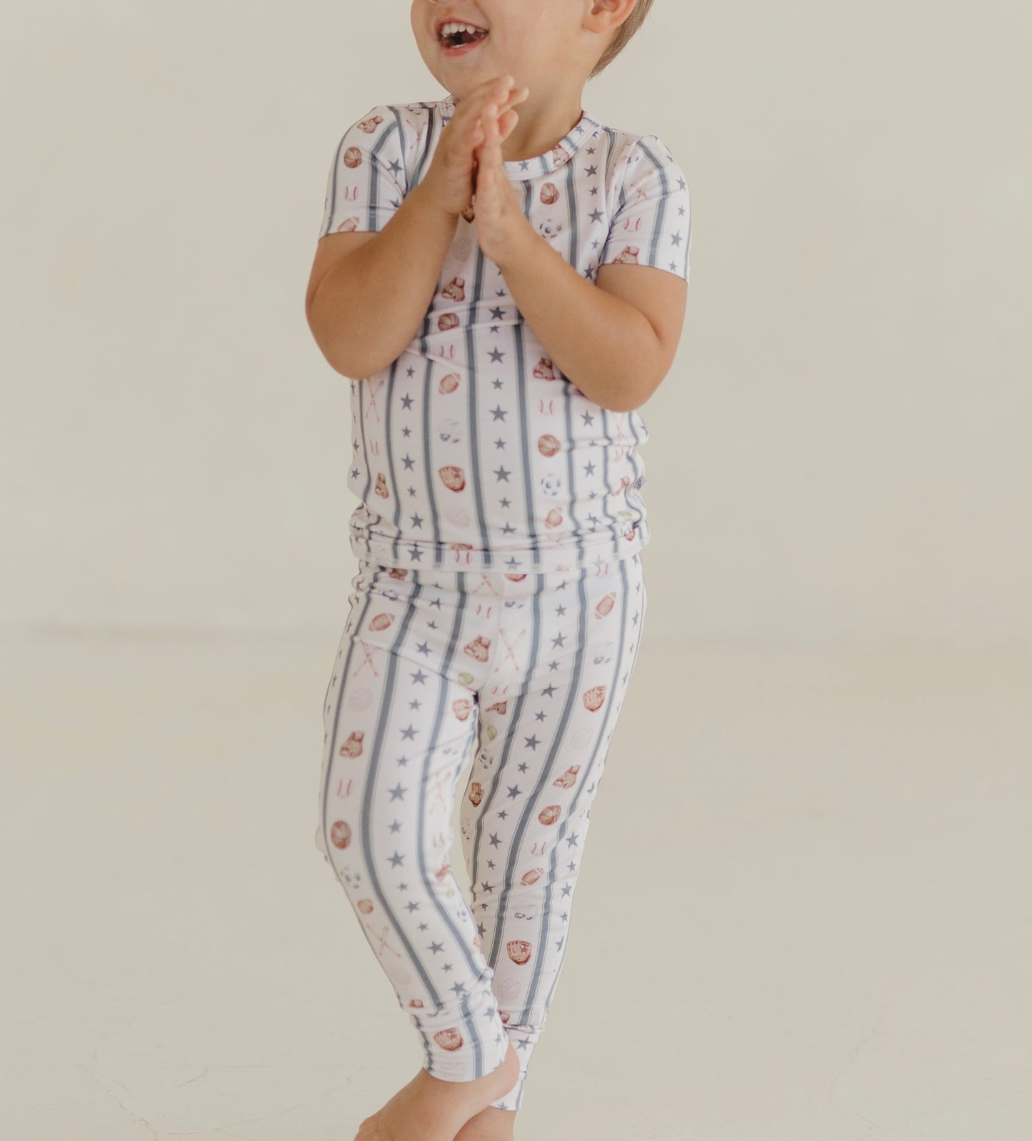 Little All-Stars Two Piece Pajamas