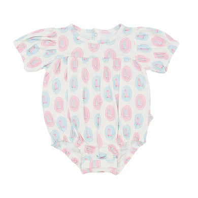 Pastel Oval Boots Girls Bubble