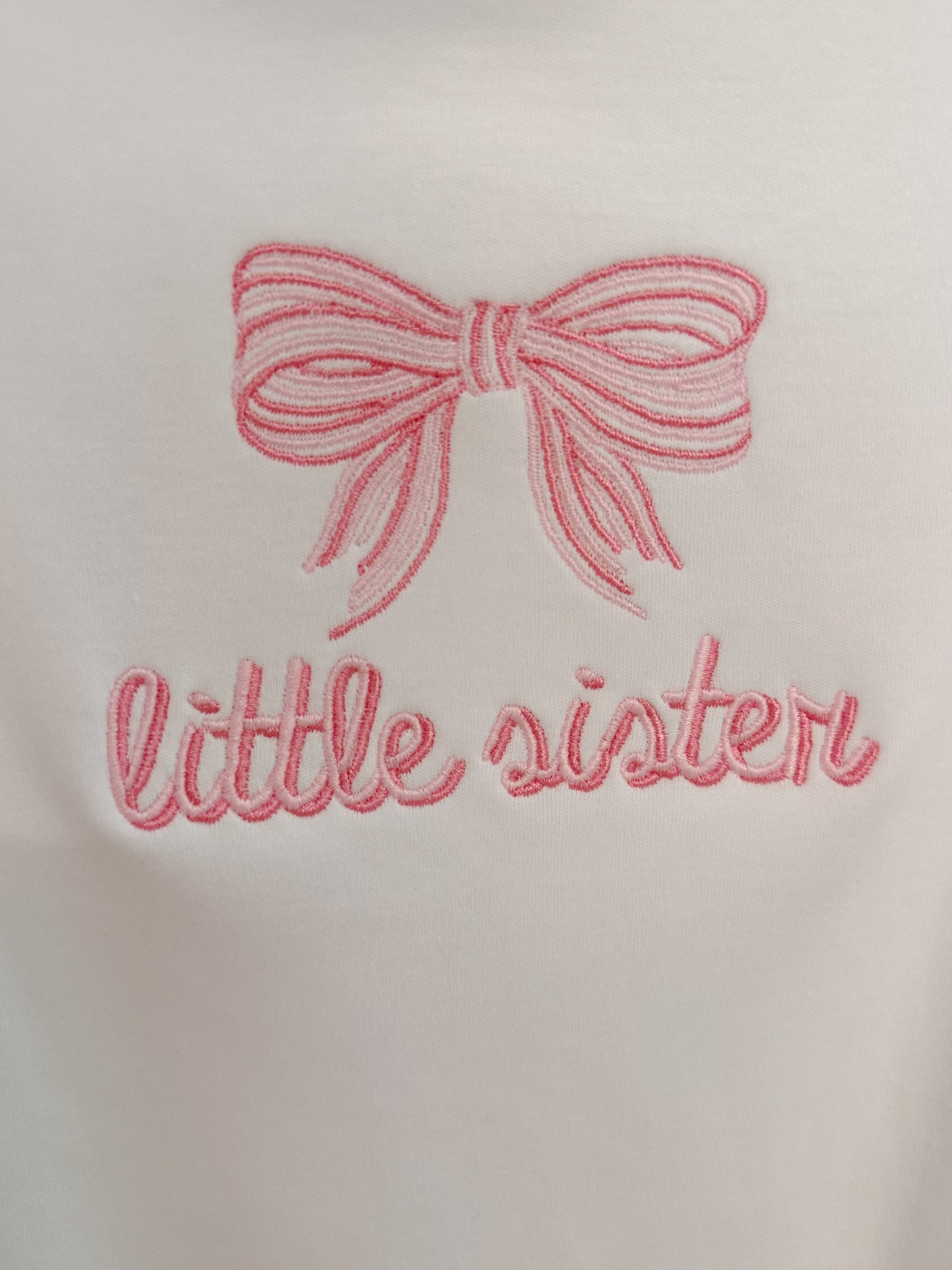 Little Sister Ruffle Baby Gown