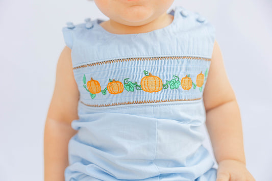 Blue Pumpkin Overalls