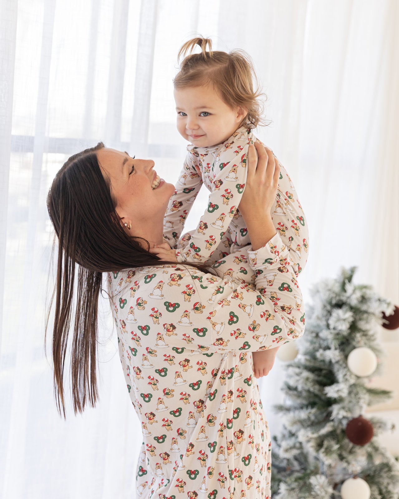 Pooh Christmas | Bamboo Zipper Pajamas