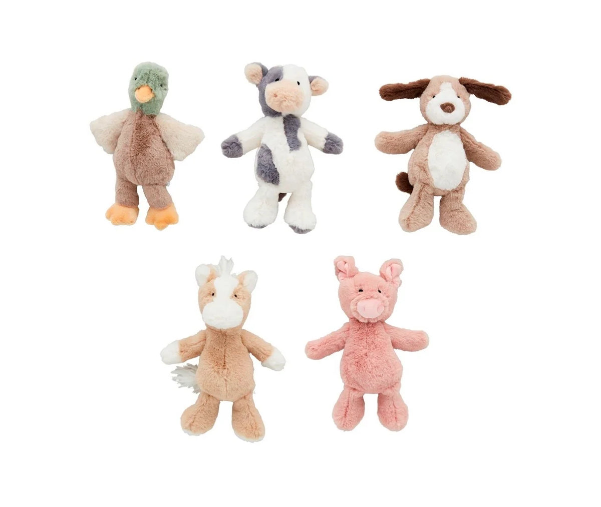 Farm Plush Rattles