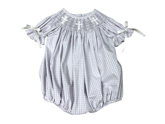 Faith Smocked Girls Bubble