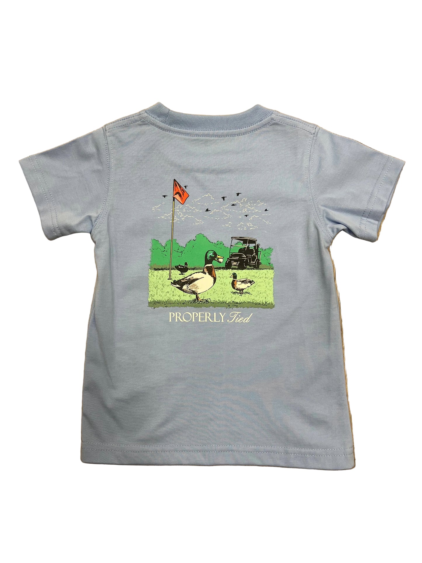 Boys Fowl Play SS Light Blue