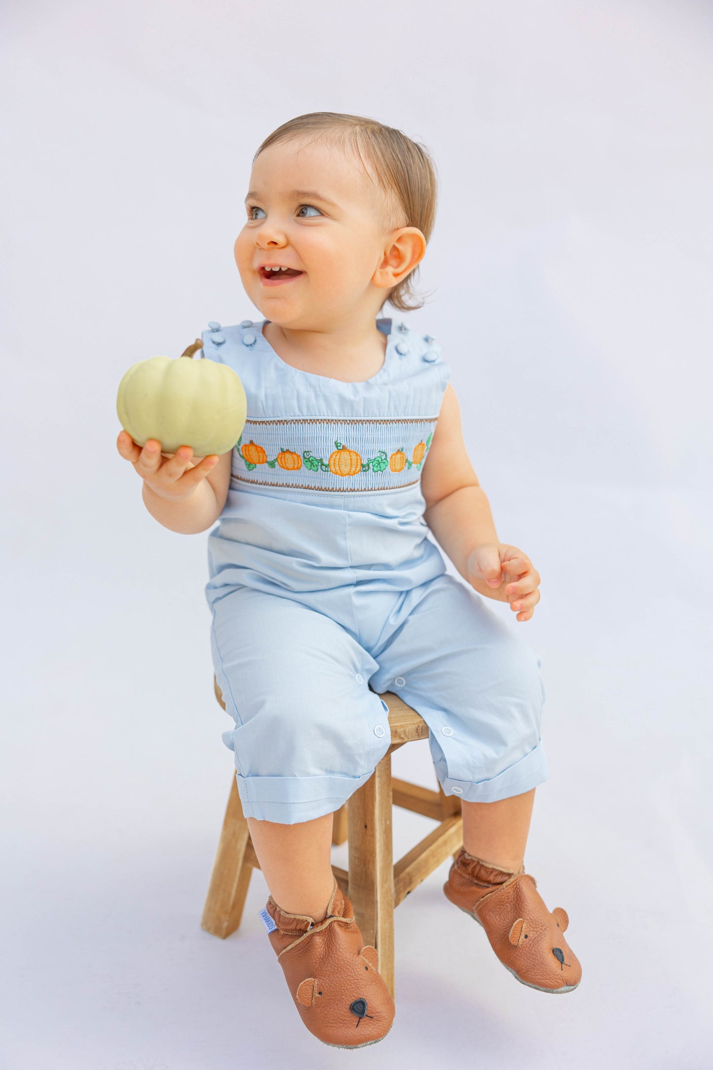 Blue Pumpkin Overalls