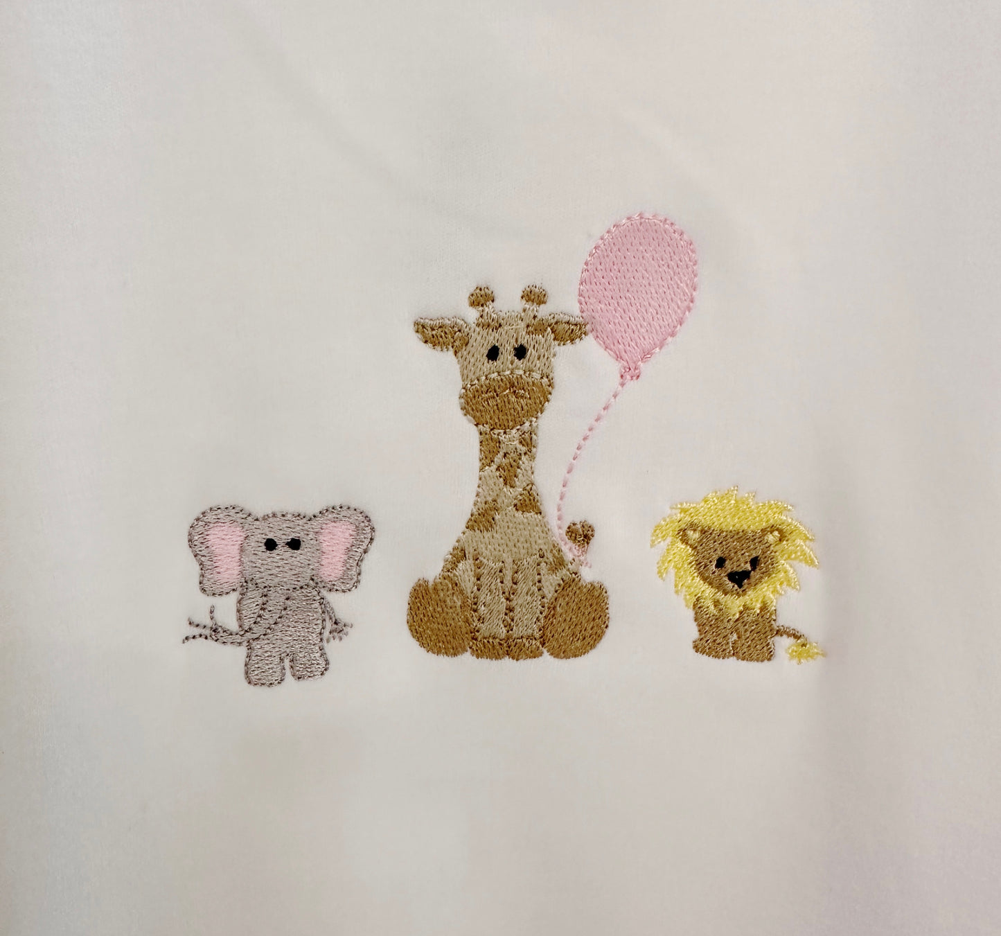 Zoo Birthday Trio Short Sleeve Ruffle Tee