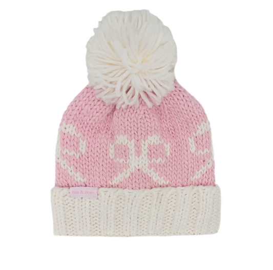 Bow Bobble Hat