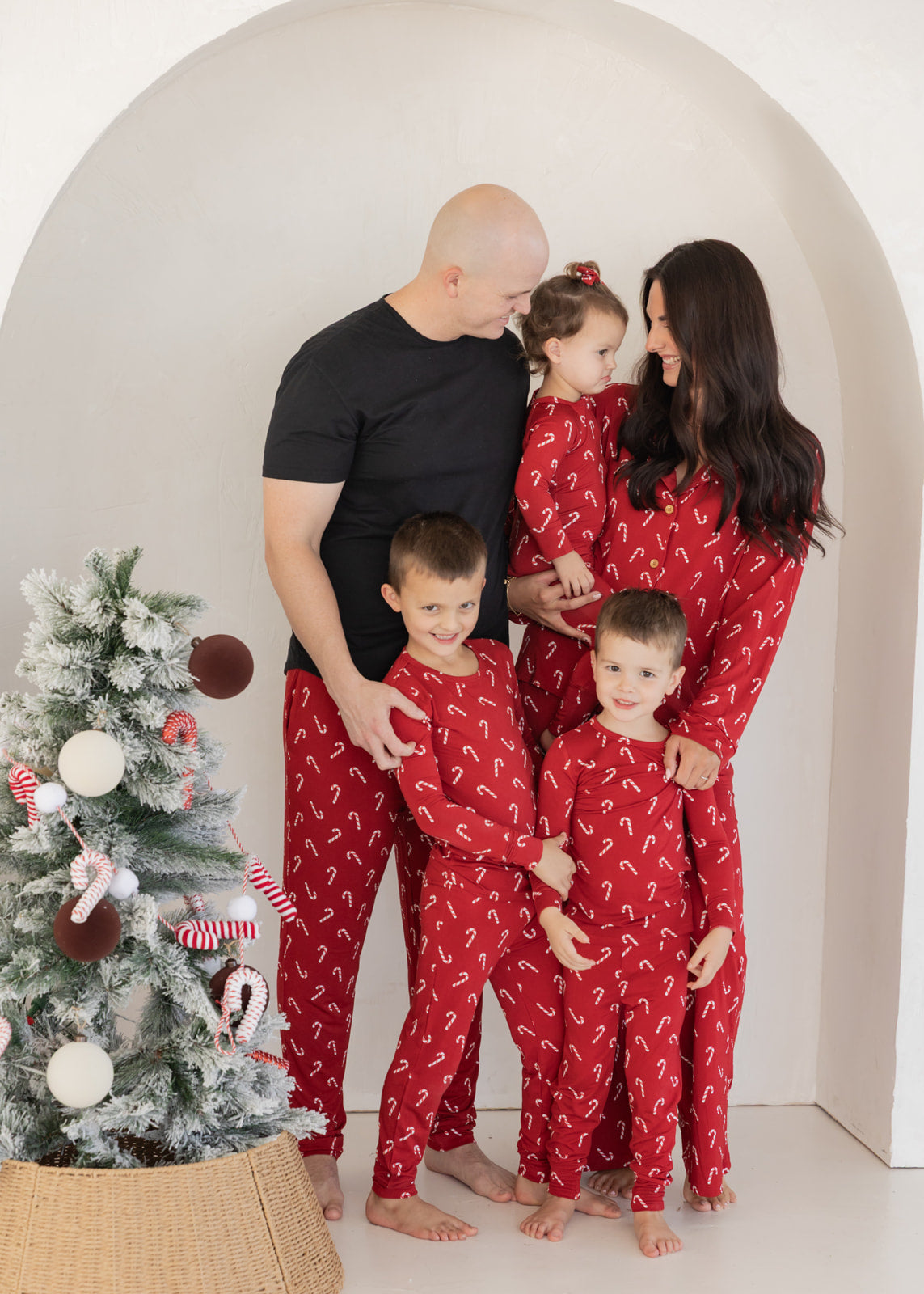 Candy Cane | Men's Bamboo Jogger Pants