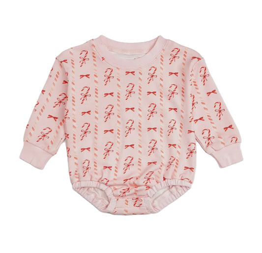 Candy Cane Lane Romper