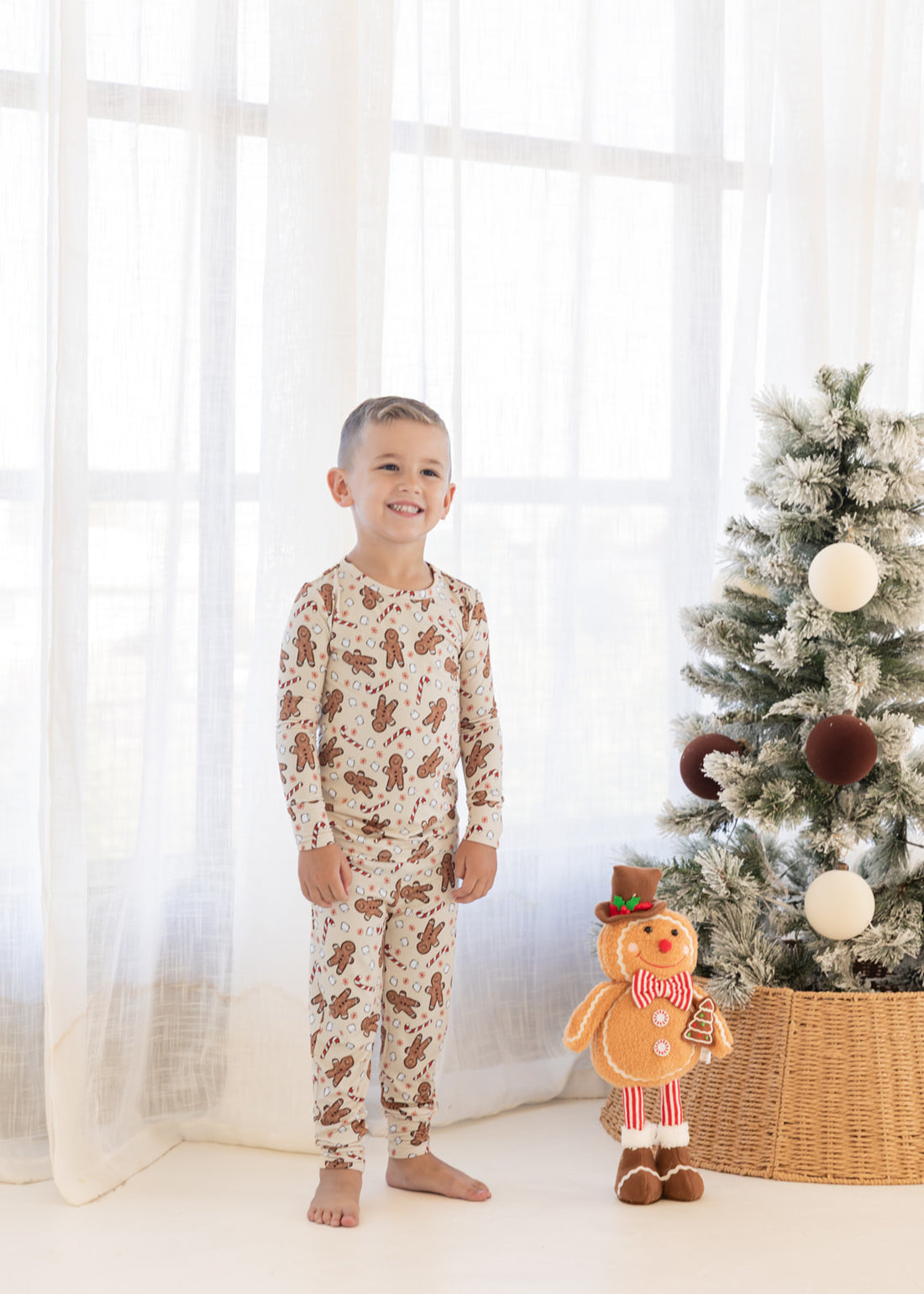 Gingerbread | Bamboo Two Piece Pajamas