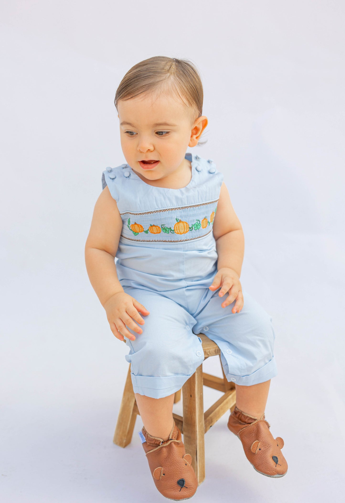 Blue Pumpkin Overalls