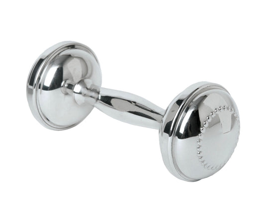 Dumbbell Rattle with Beading