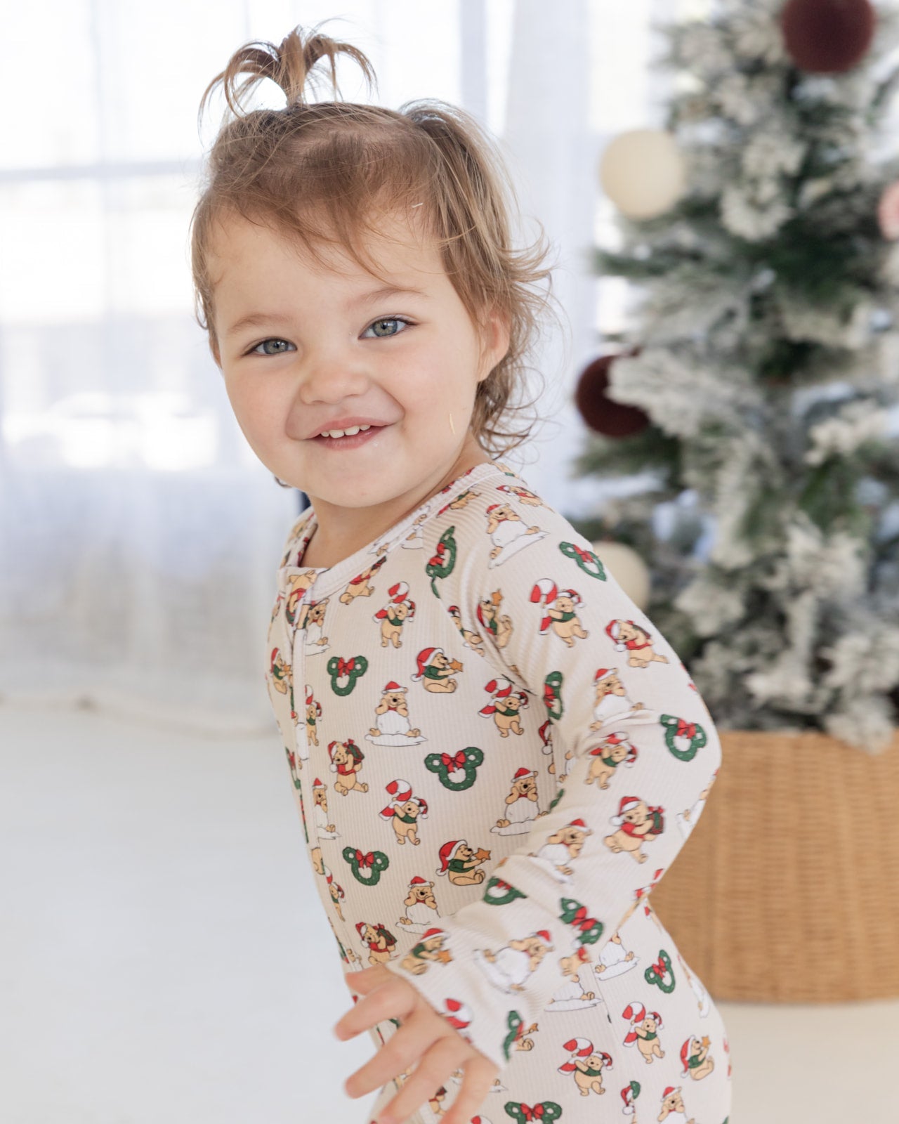 Pooh Christmas | Bamboo Zipper Pajamas