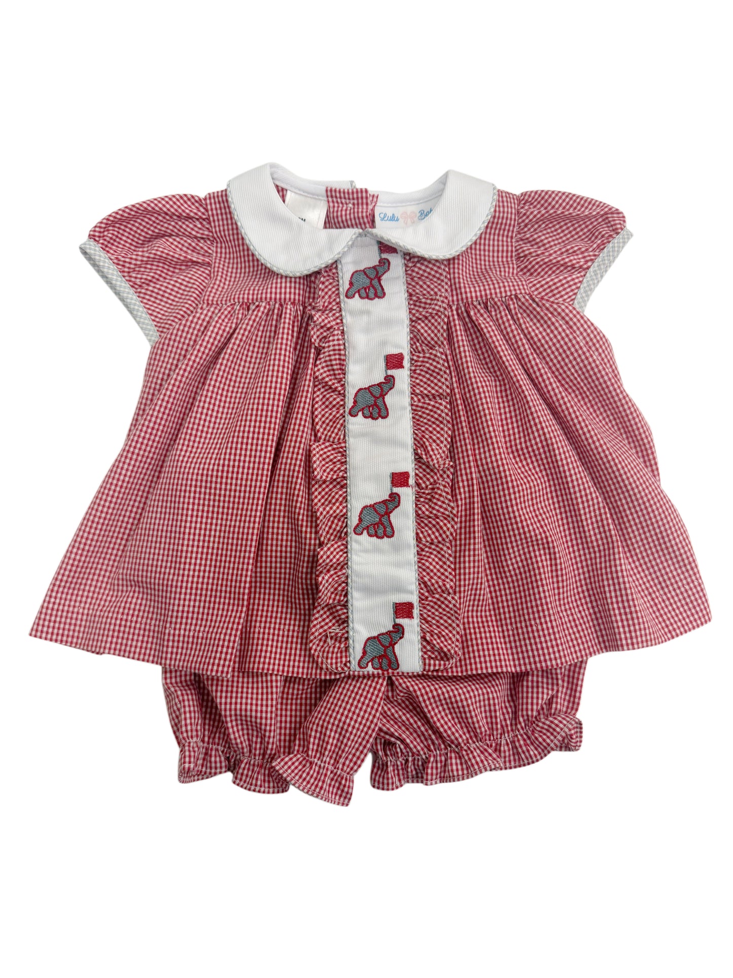 Alabama Embroidered Bloomer Set
