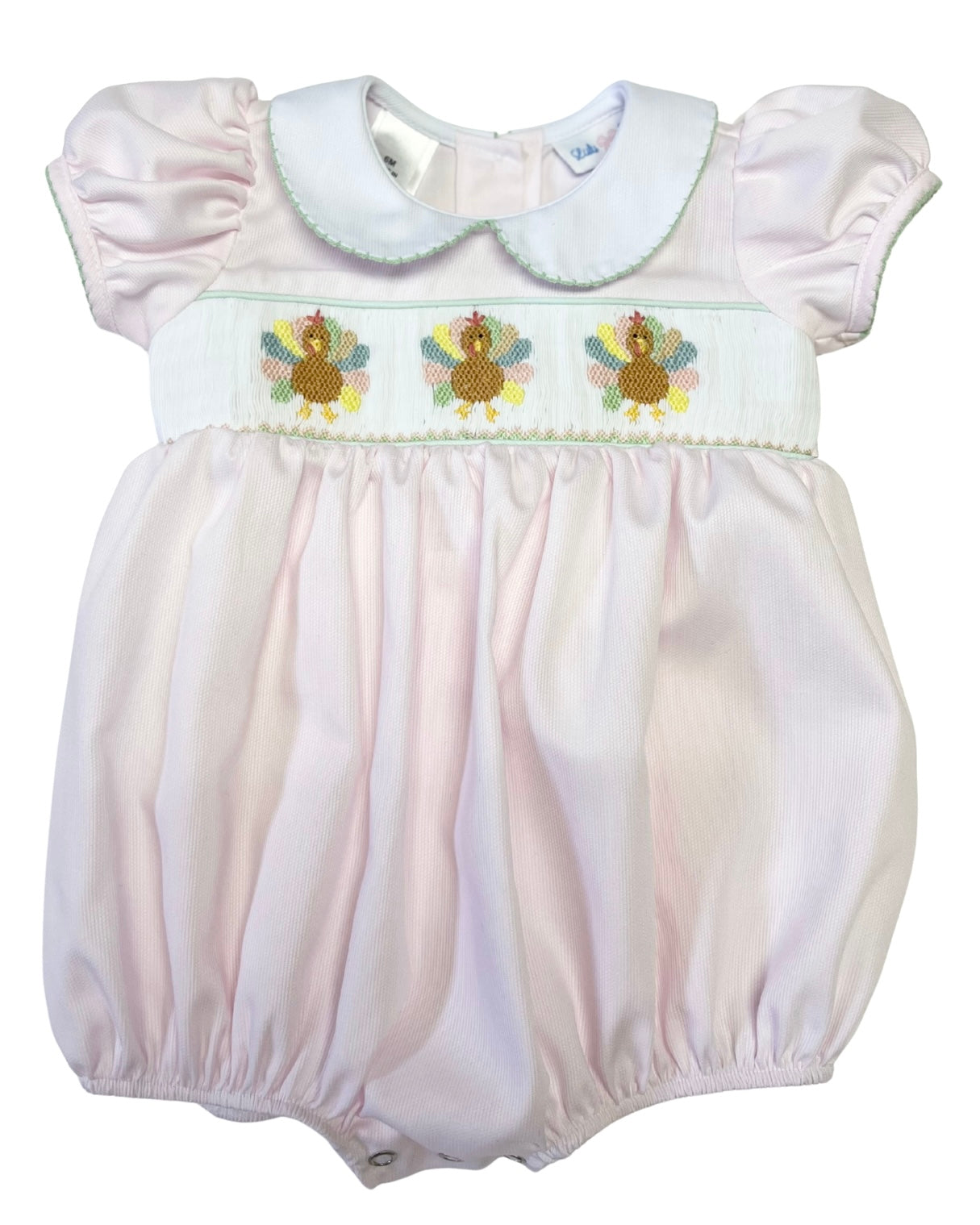 Turkey Smocked Waist Bubble