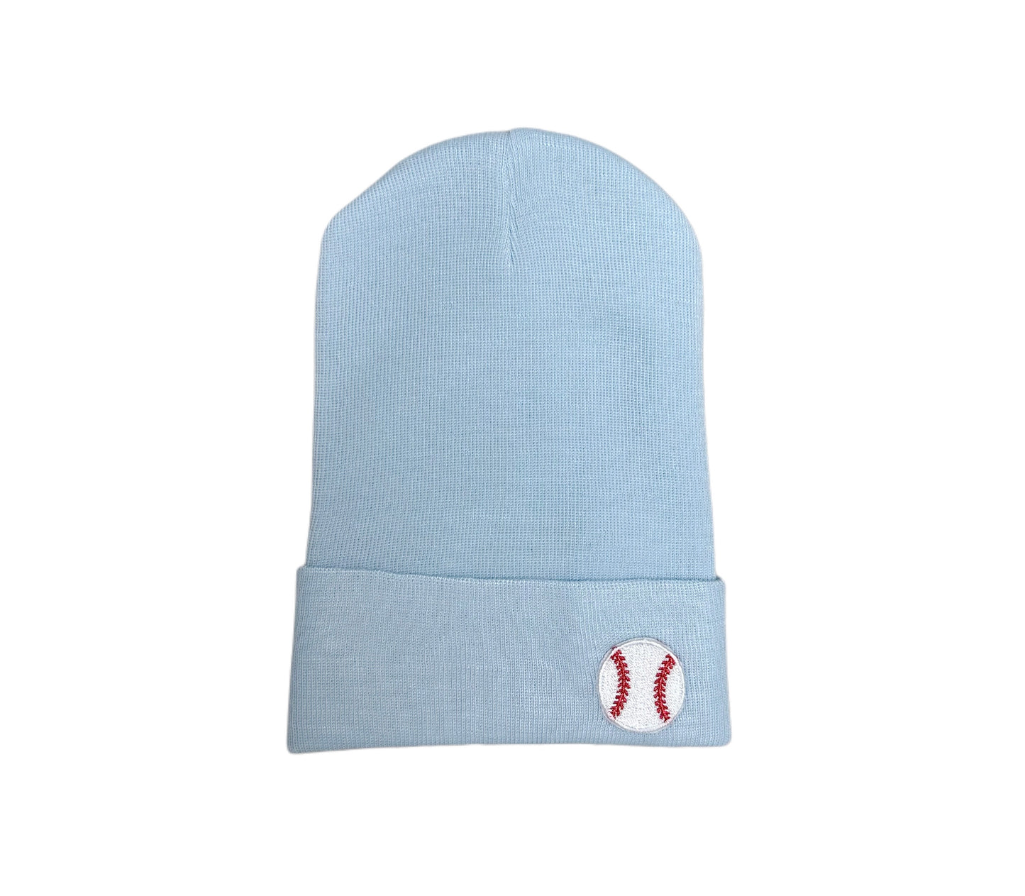 Blue Baseball Beanie