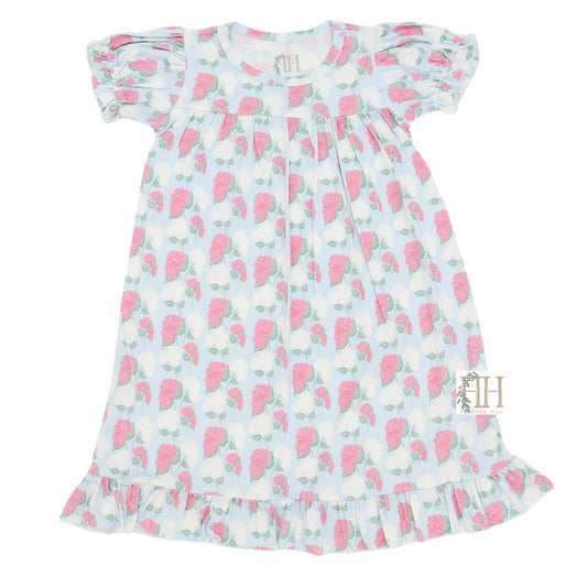 Girls Hydrangea Nightgown