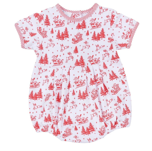 Holiday Toile Boy Bubble