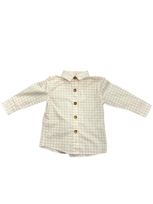 Fall Neutrals Boy’s Button Up