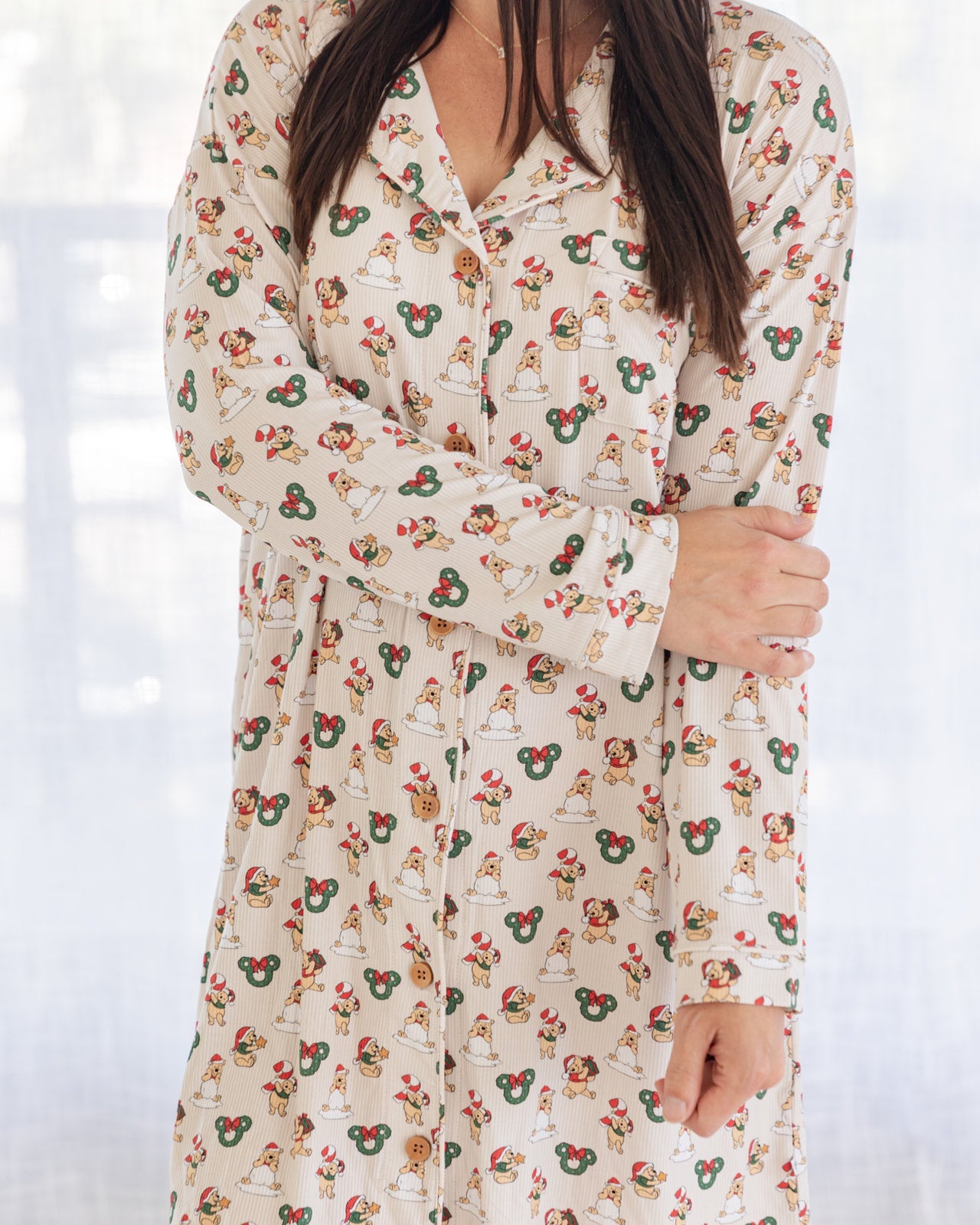 Pooh Christmas | Women's Bamboo Nightgown