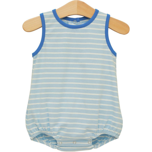 Drew Bubble- Sky Blue Stripe/Blue