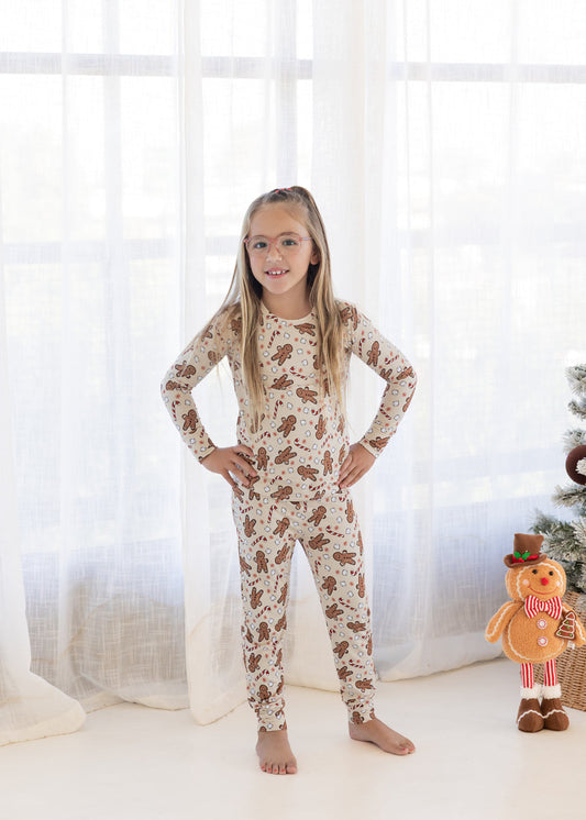 Gingerbread | Bamboo Two Piece Pajamas