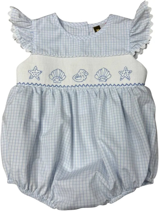 Seashell Smocked Bubble