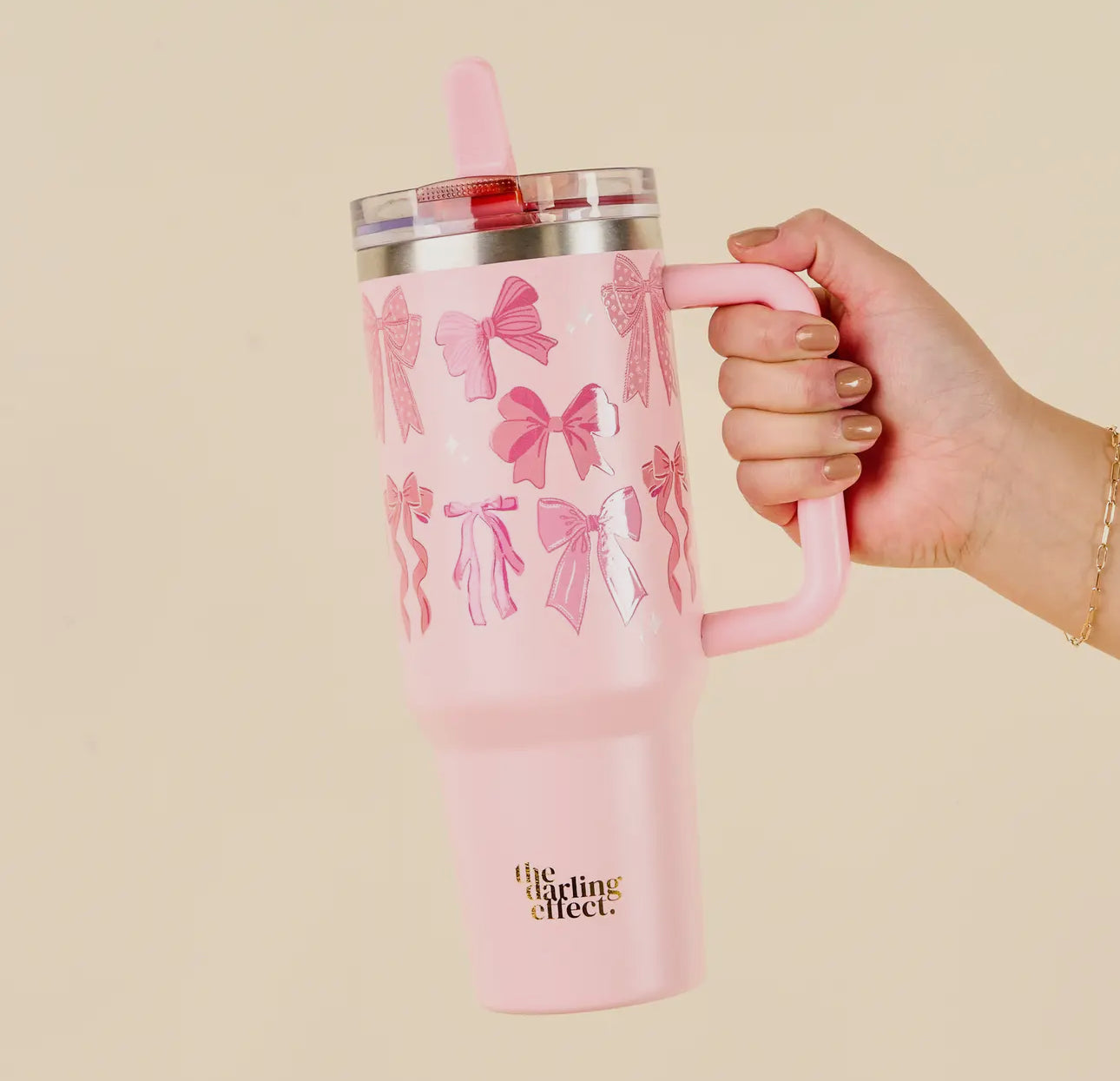Blushing Bows Tumbler
