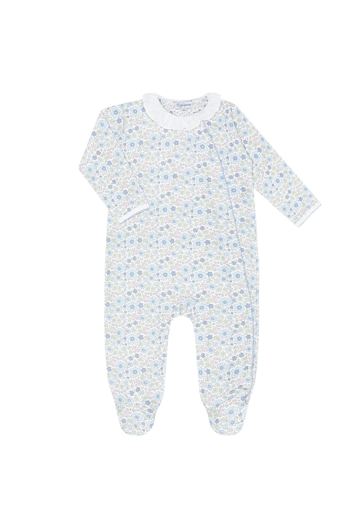 Blue Meadow Crossover Footie