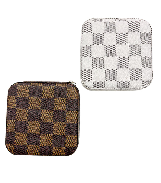 Checkered Jewelry Box